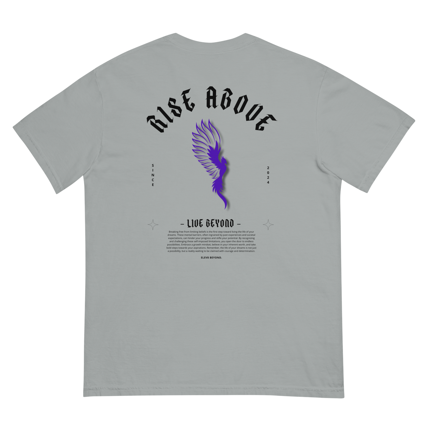 Rise Above oversized T-shirt