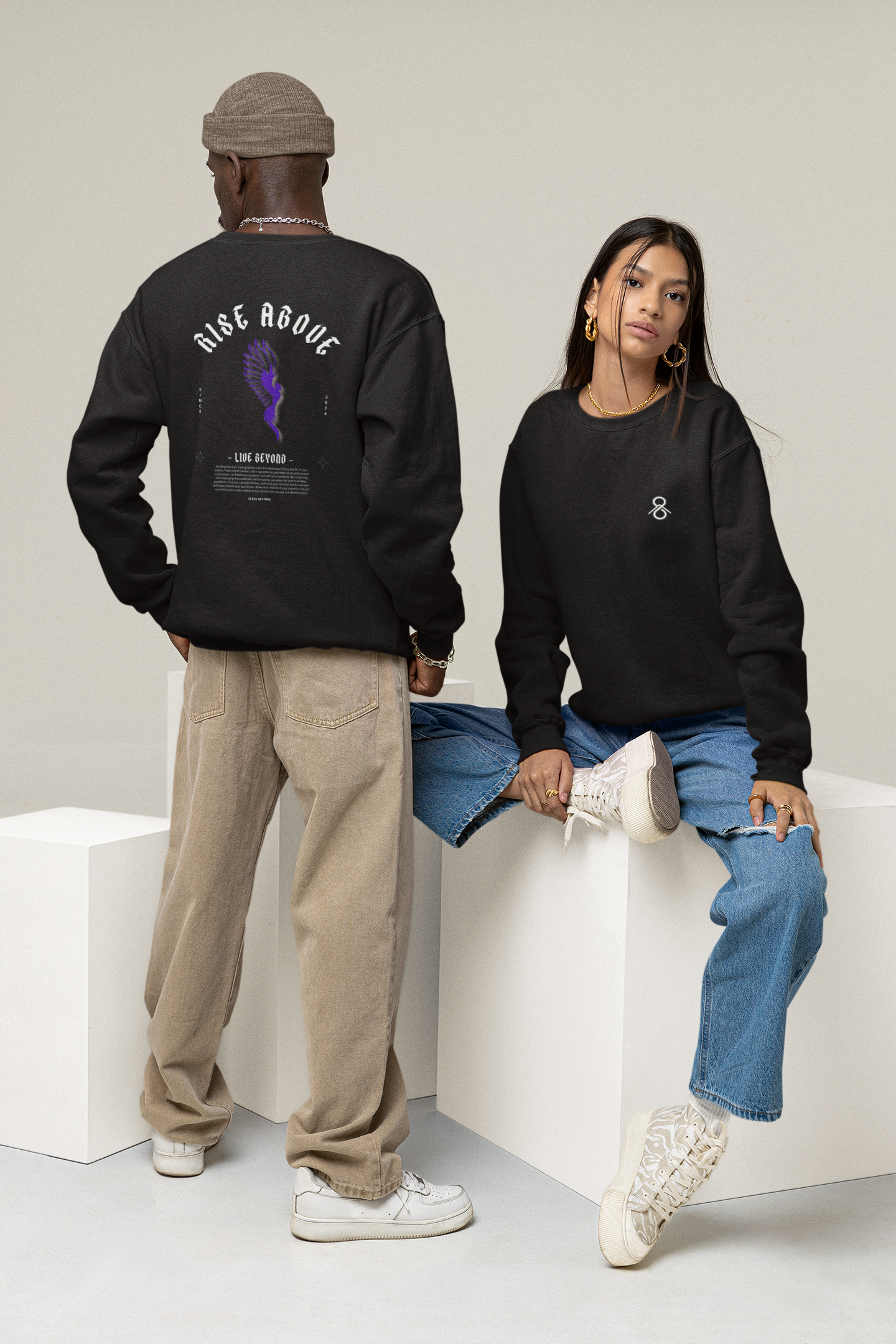 Rise Above Crewneck